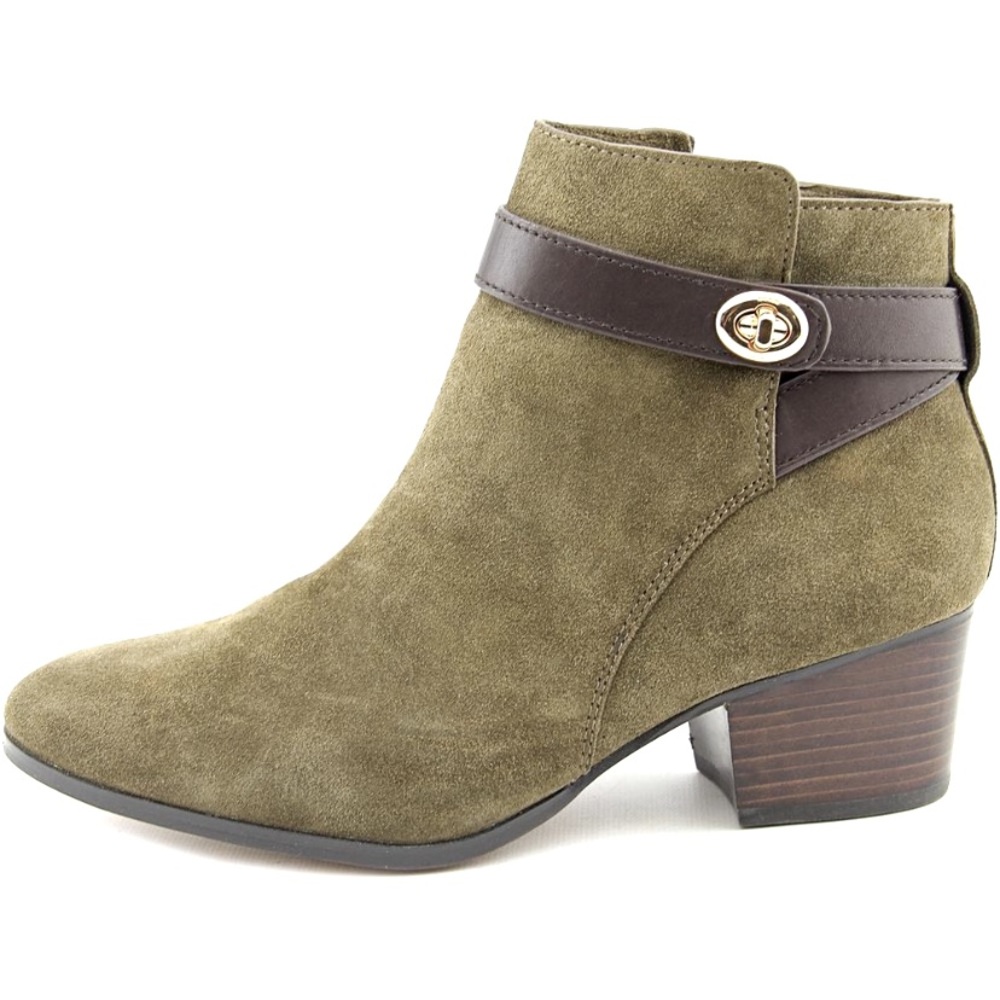 Coach Patricia suede ankle boots/booties